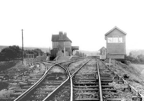 Whitwell Station circa 1920